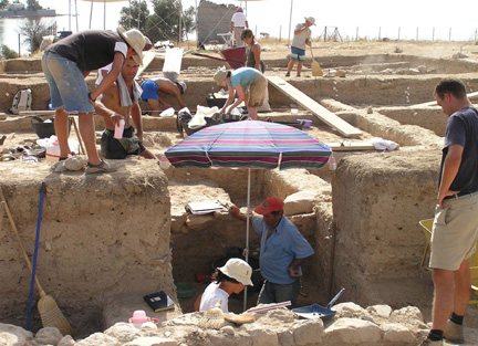 Excavation in Progress